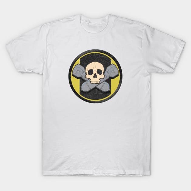 Military Bomber Patch - 527th Bomb Squadron T-Shirt by TinyFly